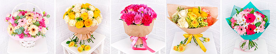 Букеты с доставкой в Краснозаводске от Гранд-Флора.